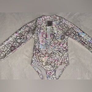 FLOATIMINI Colorful Patterned Kids One Piece